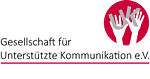 Das Logo der Gesellschaft für Unterstützte Kommunikation