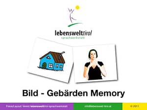 Titelbild des Gebärdenmemory
